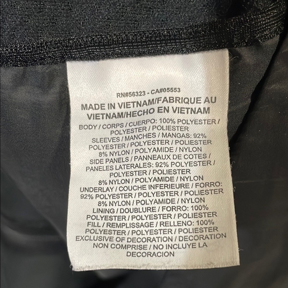 Nike golf Men's Black puffer Jacket sweatshirt - Picture 3 of 4